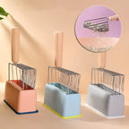 Wood Handle Metal Cat Litter Shovel
