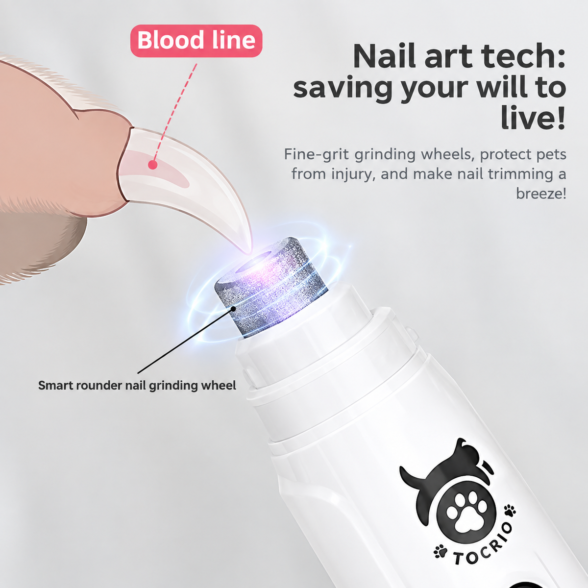 Electric Pet Nail Grinder