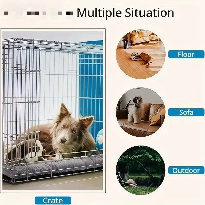 Large Plush Orthopedic Dog Bed