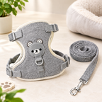 Adjustable Pet Harness & Leash Set